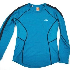 Icebreaker Teal Lightweight Merino Top